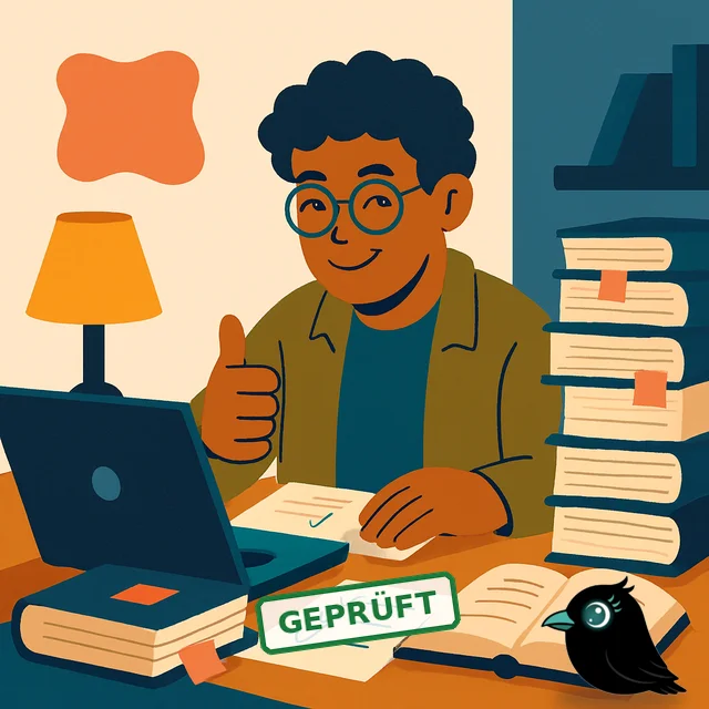 Er arbeitet mit echten, geprüften Quellen